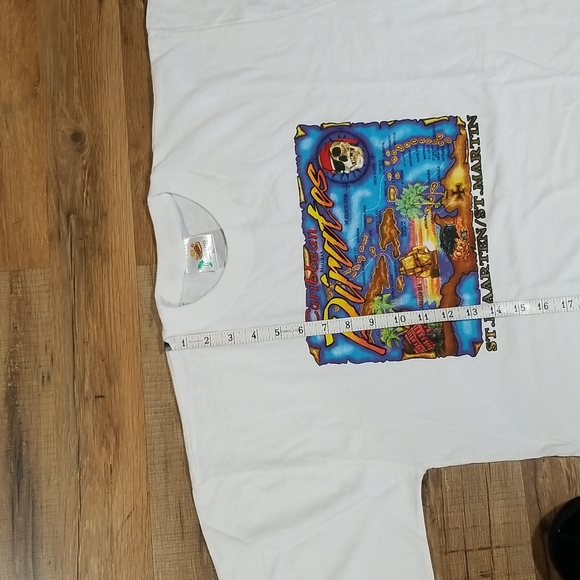 Fiesta Tees Carribean Pirates St. Maarten/ St. Martin Tee Shirt - Picture 7 of 8